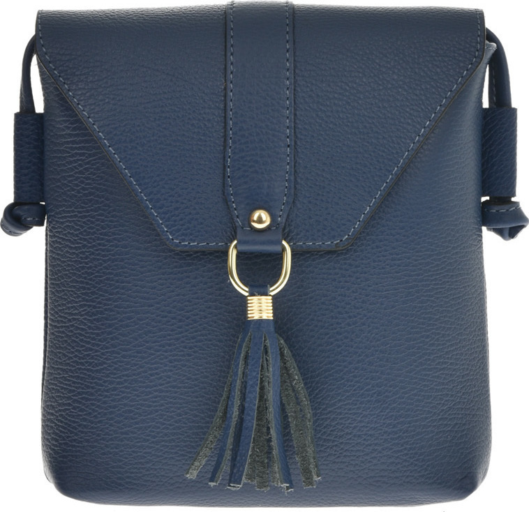 Geanta de umar din piele naturala Patrizia Lucchini PL0745, Albastru, #1, Bagsy