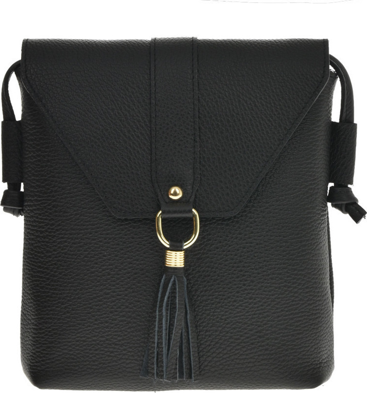 Geanta de umar din piele naturala Patrizia Lucchini PL0745, Negru, #1, Bagsy