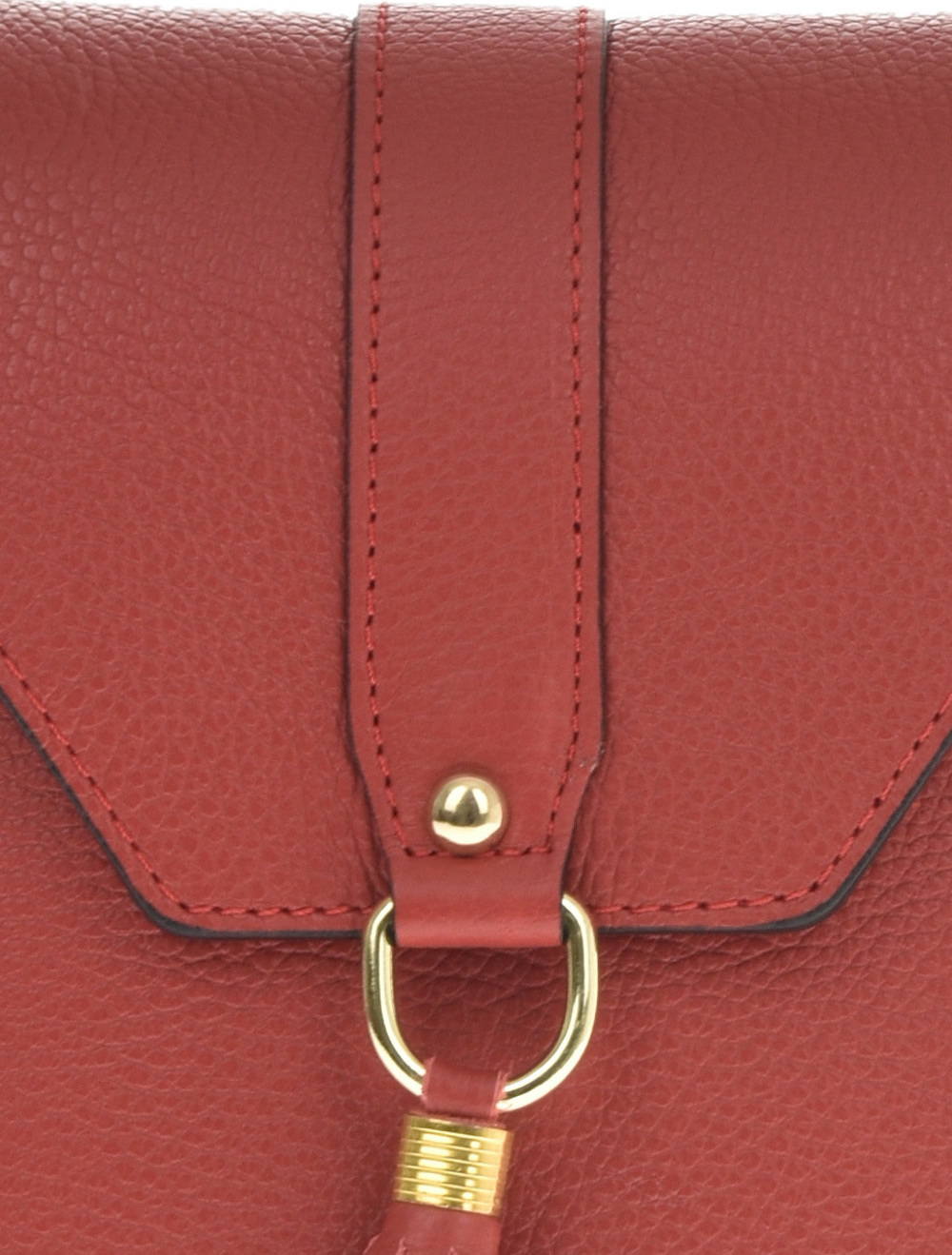 Geanta de umar din piele naturala Patrizia Lucchini PL0745, Rosu, #5, Bagsy