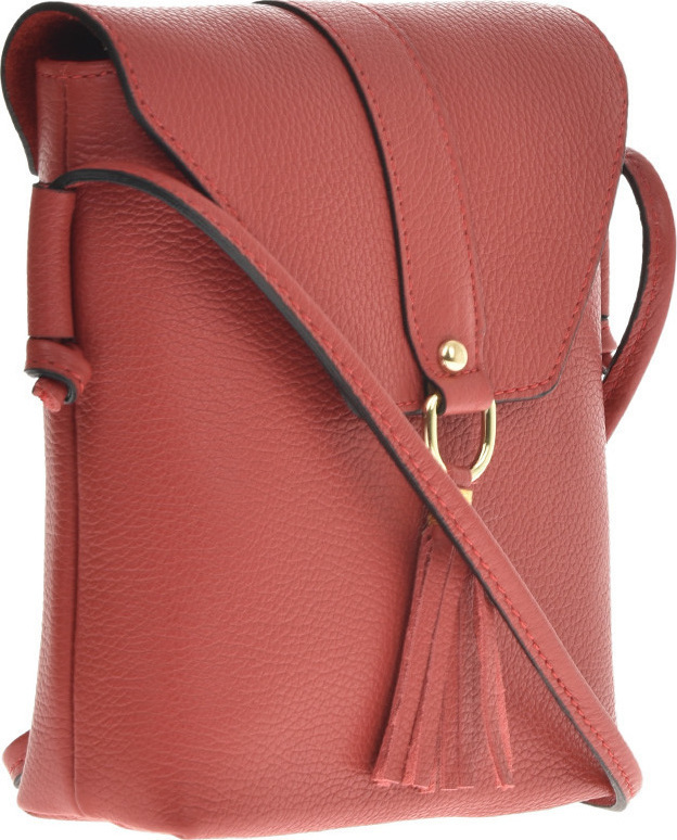 Geanta de umar din piele naturala Patrizia Lucchini PL0745, Rosu, #2, Bagsy