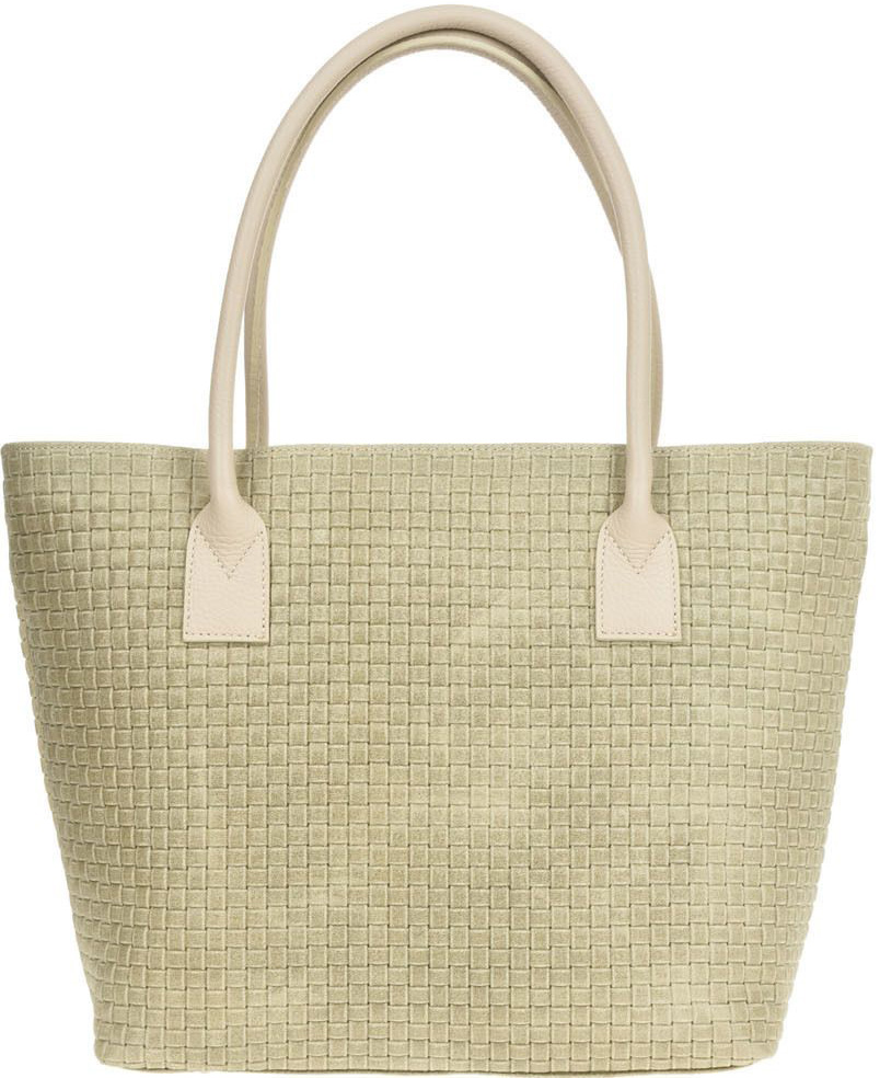 Geanta de mana din piele naturala Patrizia Lucchini PL0458, Bej, #1, Bagsy