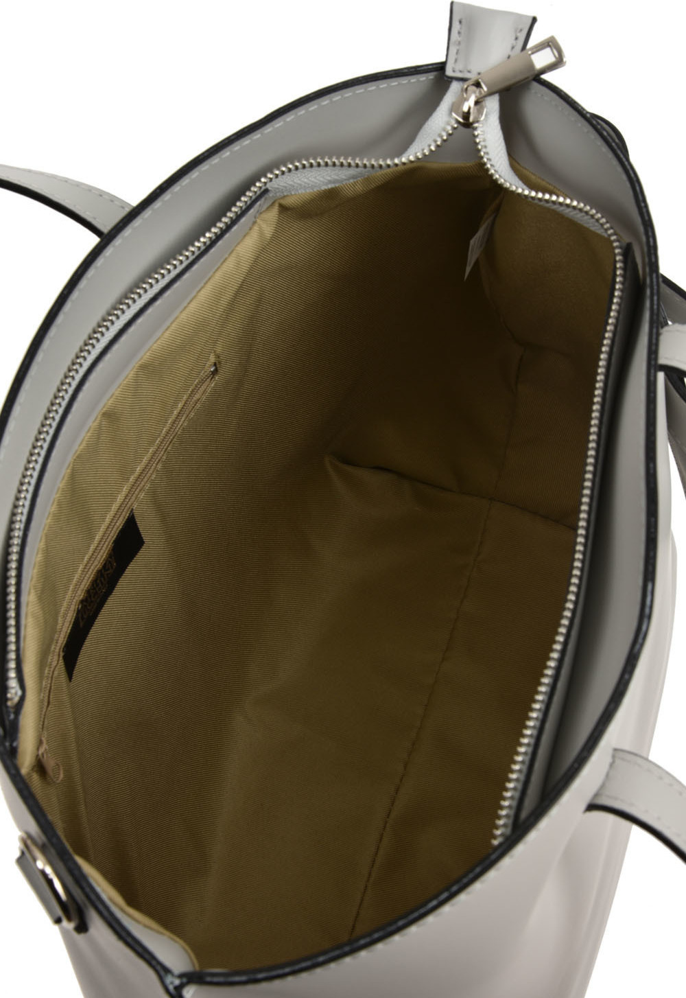 Geanta de mana din piele naturala Patrizia Lucchini PL0464, Gri, Nr. 4, Bagsy