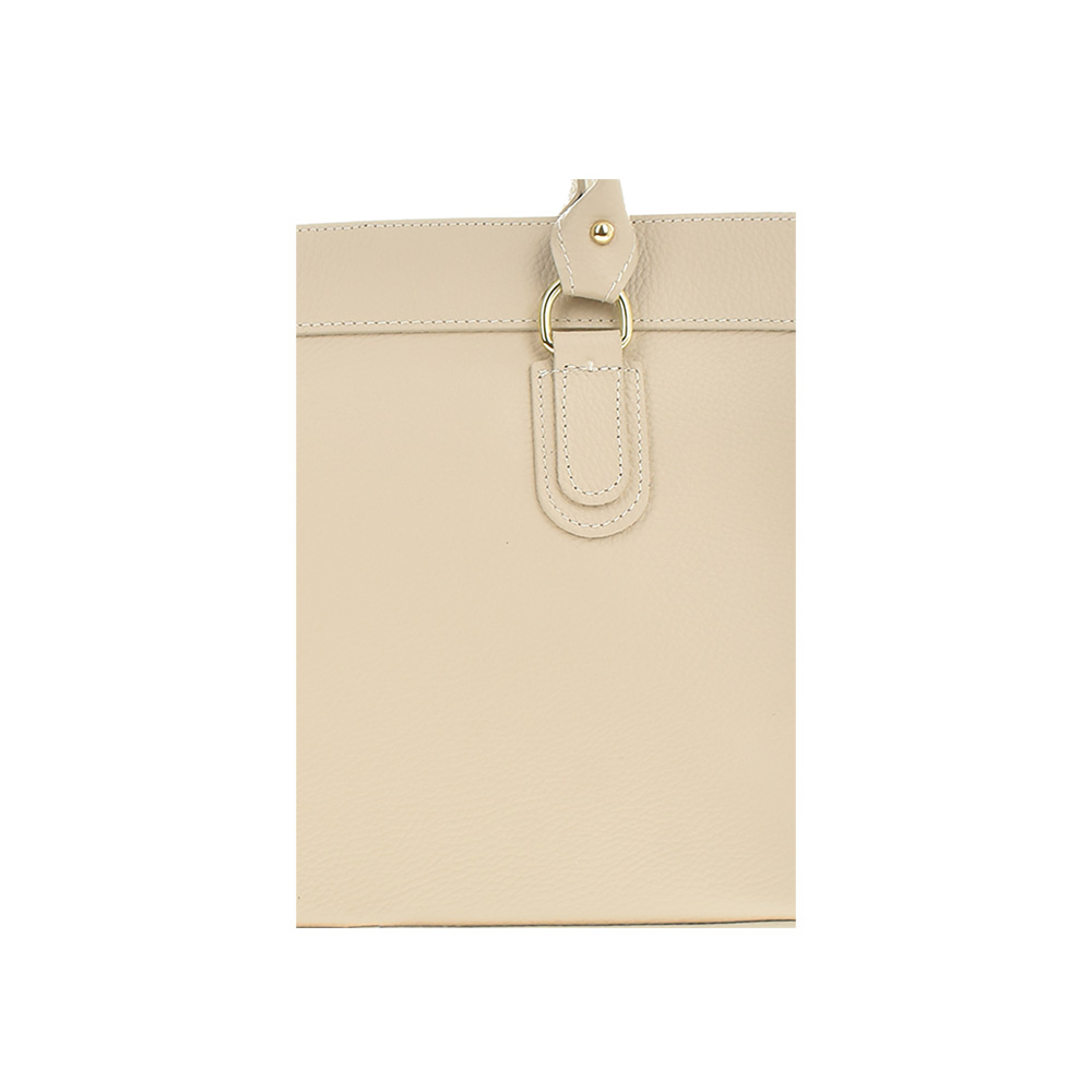 Geanta de mana din piele naturala Patrizia Lucchini PL0279, Bej, #4, Bagsy