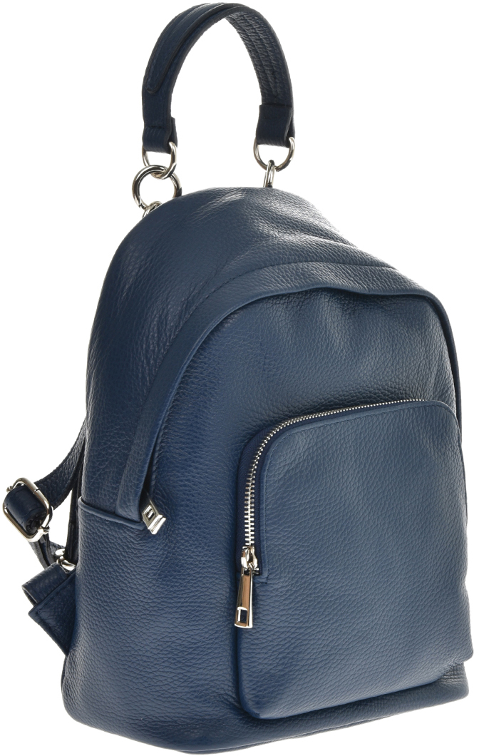 Rucsac din piele naturala Patrizia Lucchini PL0742, Albastru, #2, Bagsy