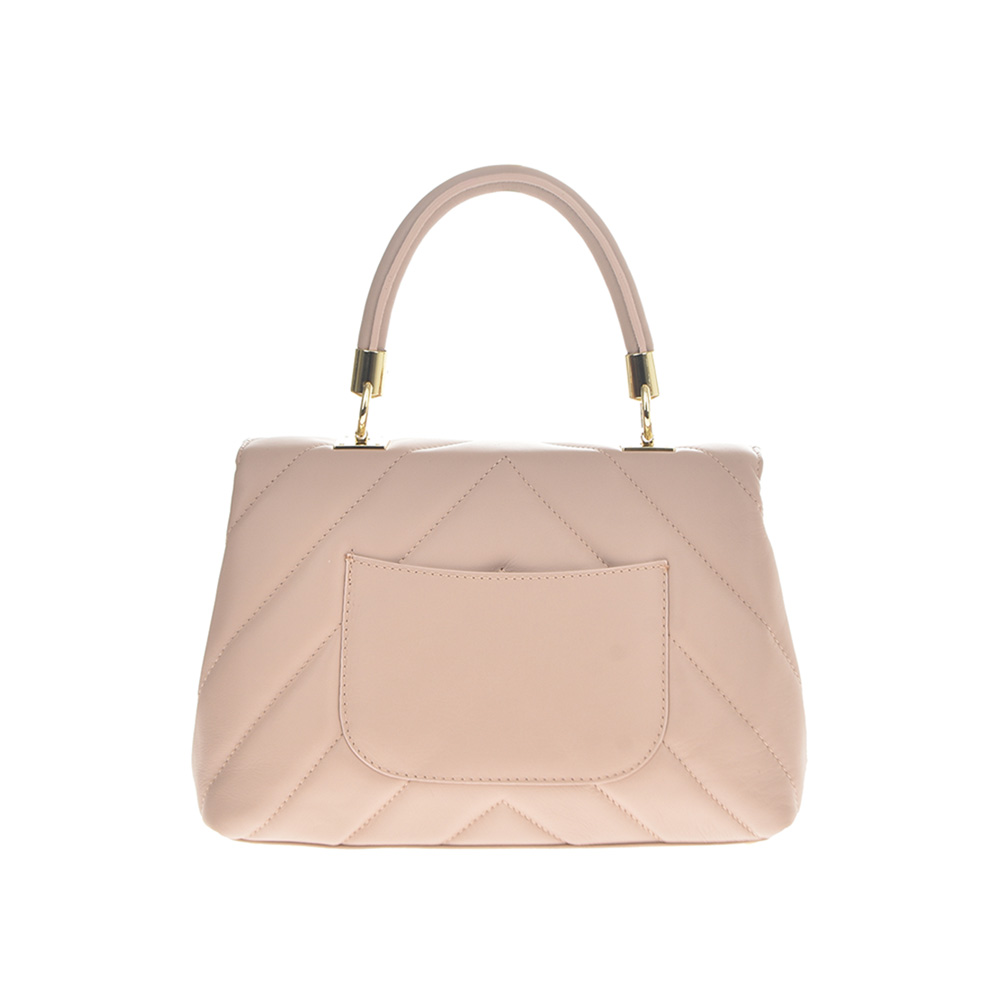 Geanta de mana din piele naturala Patrizia Lucchini PL0928, Roz prafuit, #3, Bagsy