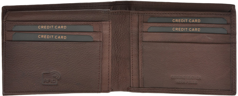 Set cadou barbati portofel si curea reversibila din piele naturala Pierro Poggi PP3003-120, Maro/Albastru, #4, Bagsy