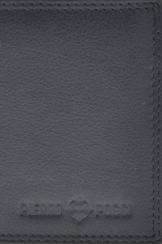 Portofel din piele naturala Pierro Poggi PP1002, Albastru, #6, Bagsy