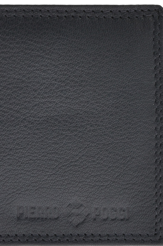 Portofel din piele naturala Pierro Poggi PP1003, Albastru, #6, Bagsy