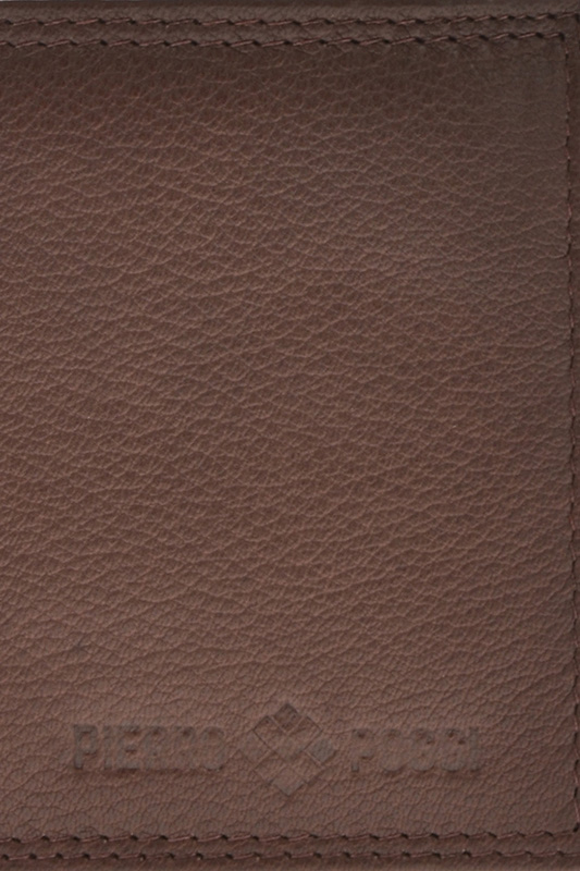 Portofel din piele naturala Pierro Poggi PP1003, Maro, #5, Bagsy