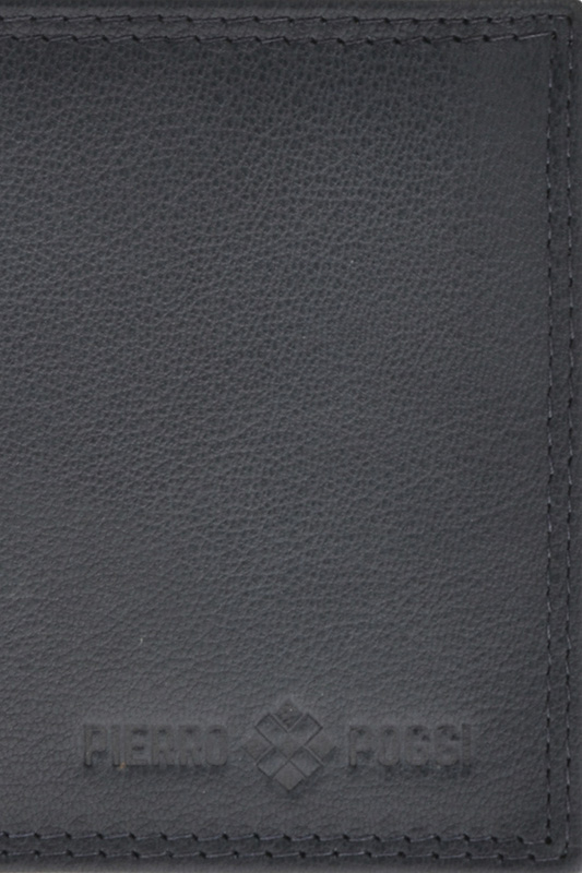 Portofel din piele naturala Pierro Poggi PP1004, Albastru, #6, Bagsy