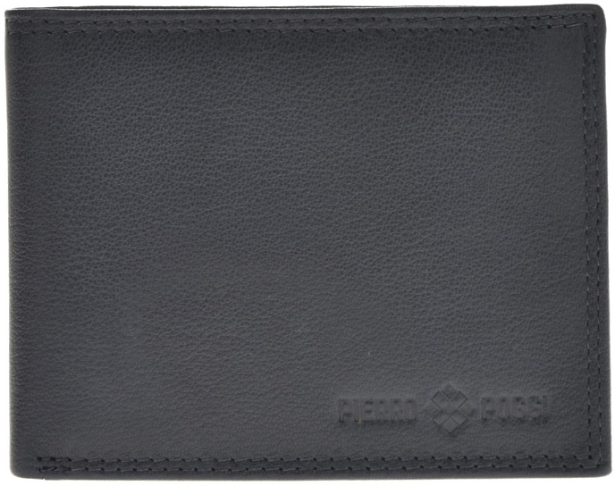 Portofel din piele naturala Pierro Poggi PP1004, Albastru, #2, Bagsy