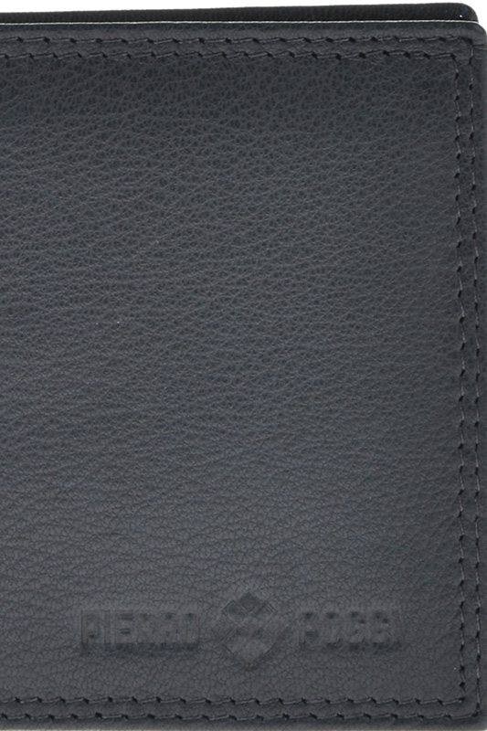 Portofel din piele naturala Pierro Poggi PP1005, Albastru, #6, Bagsy