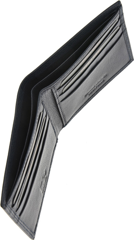 Portofel din piele naturala Pierro Poggi PP1005, Albastru, #7, Bagsy