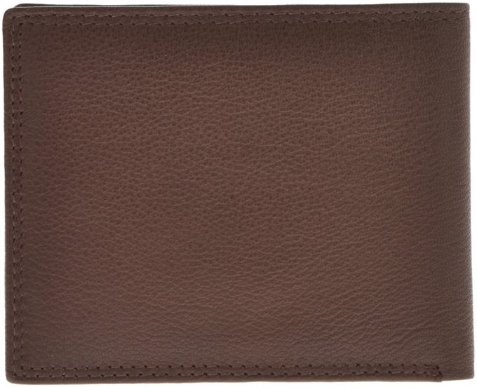 Portofel din piele naturala Pierro Poggi PP1005, Maro, #4, Bagsy