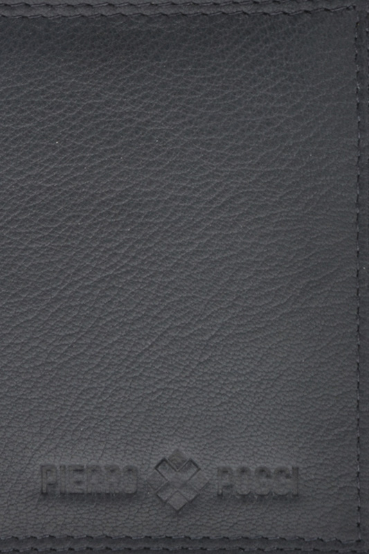 Portofel din piele naturala Pierro Poggi PP1006, Albastru, #6, Bagsy