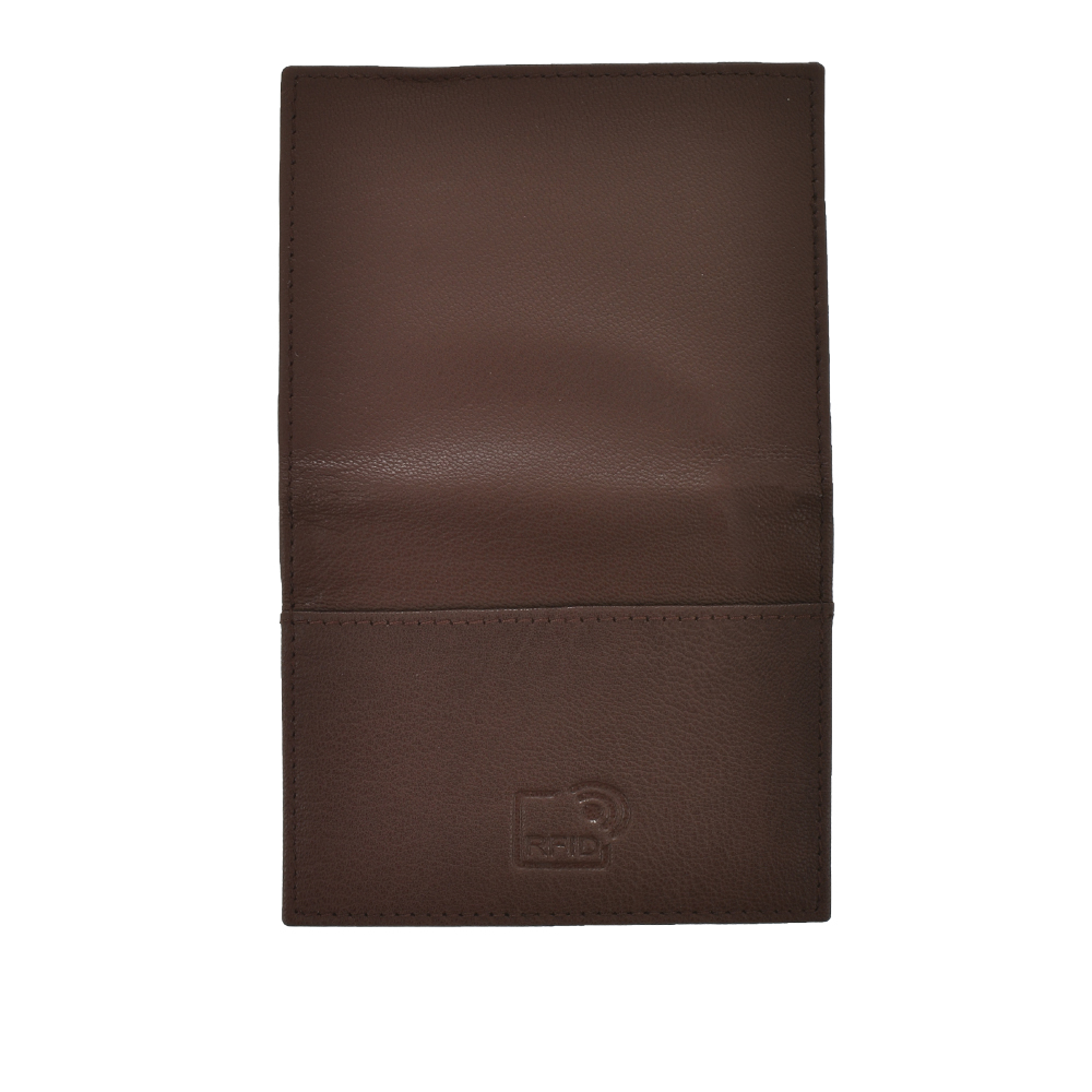 Portofel din piele naturala Pierro Poggi PP1007, Maro, #8, Bagsy