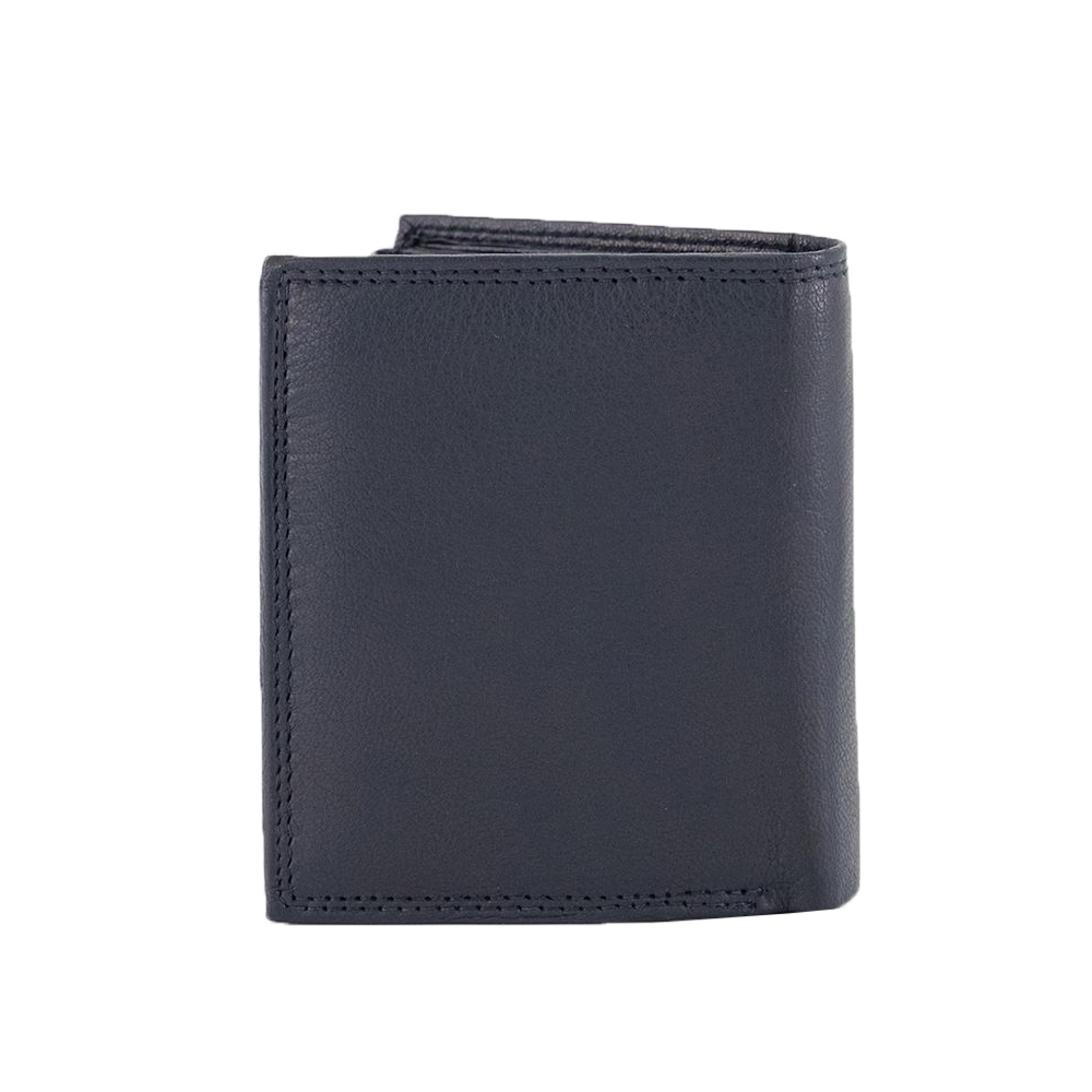 Portofel din piele naturala Pierro Poggi PP1012, Albastru, #2, Bagsy