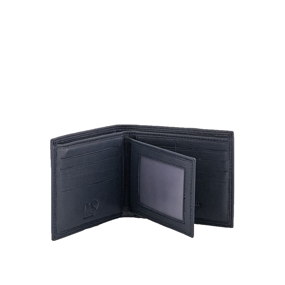 Portofel din piele naturala Pierro Poggi PP1013, Albastru, #3, Bagsy