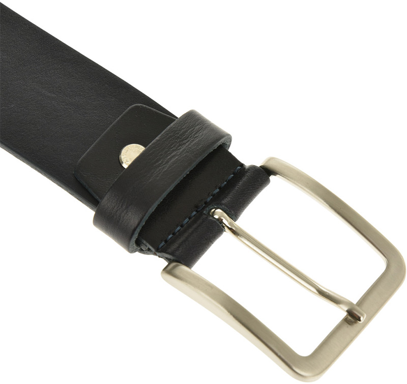 Curea barbati din piele naturala Pierro Poggi PP2001, Albastru-115 cm, #4, Bagsy