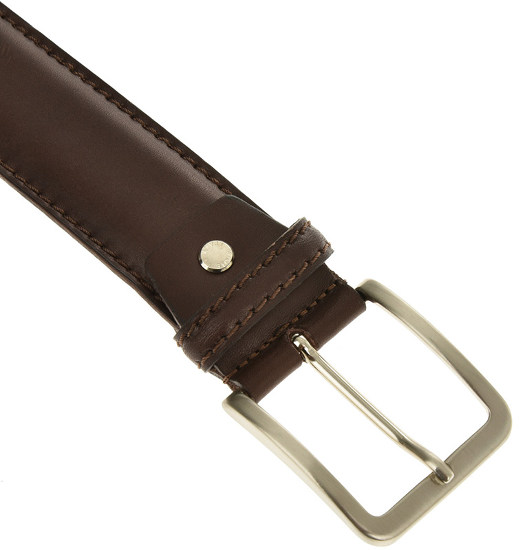 Curea barbati din piele naturala Pierro Poggi PP2002, Maro-130 cm, #4, Bagsy