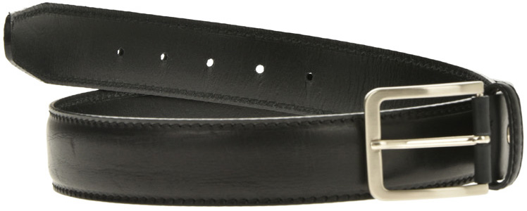 Curea barbati din piele naturala Pierro Poggi PP2002, Negru-110 cm, #3, Bagsy