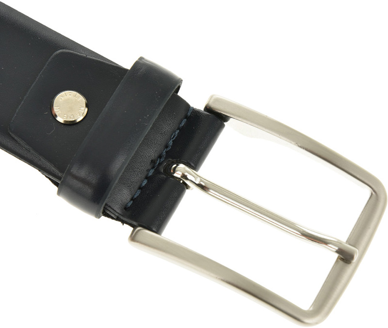 Set cadou barbati portofel si curea din piele naturala Pierro Poggi PP3016-120, Albastru/Albastru, #10, Bagsy