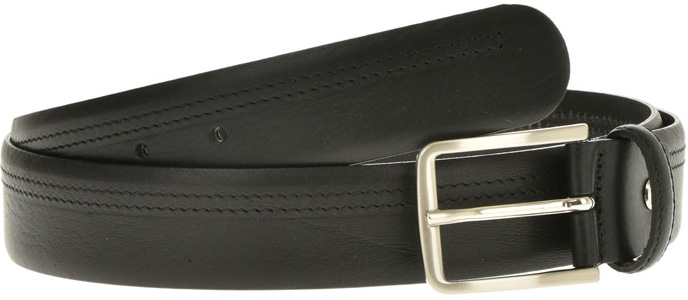 Curea barbati din piele naturala Pierro Poggi PP2004, Negru-130 cm, #3, Bagsy