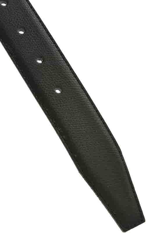 Curea barbati reversibila din piele naturala Pierro Poggi PP2005, Negru/Albastru-130 cm, #5, Bagsy