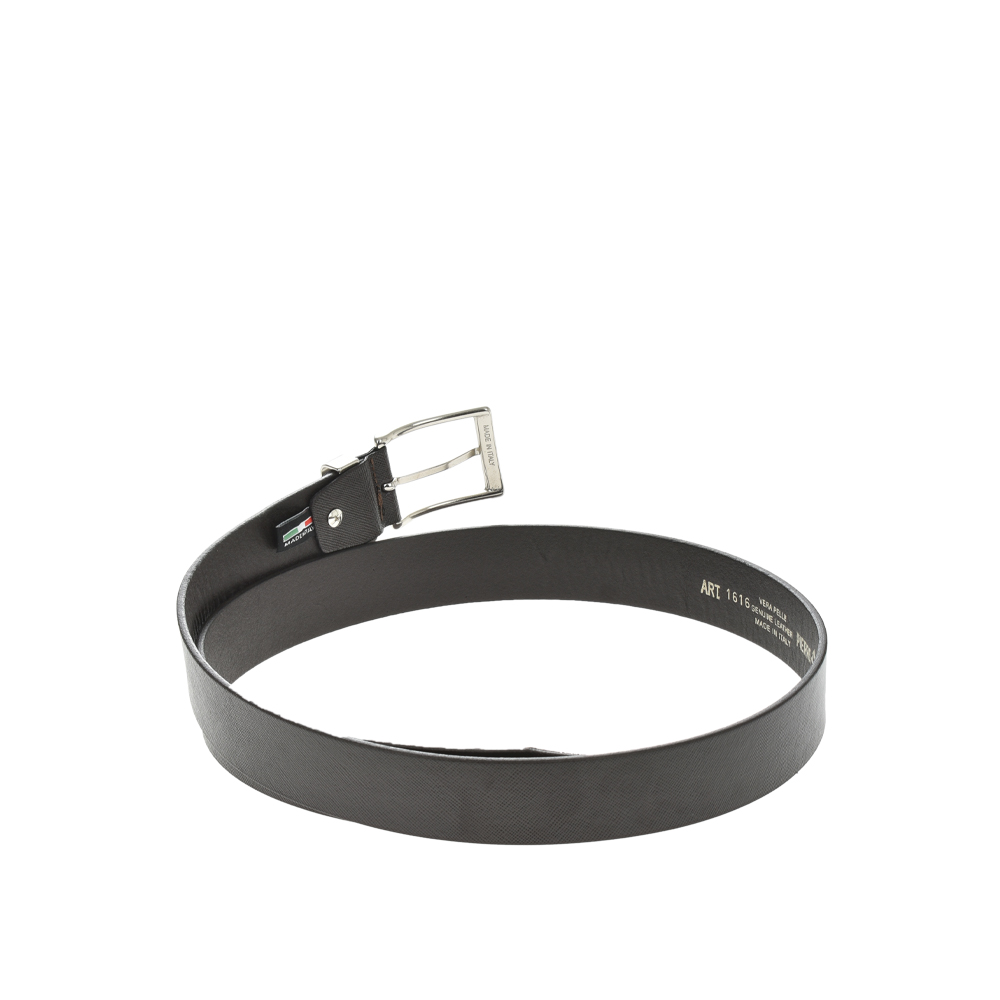 Curea barbati din piele naturala Pierro Poggi PP2007, Maro-125, #3, Bagsy