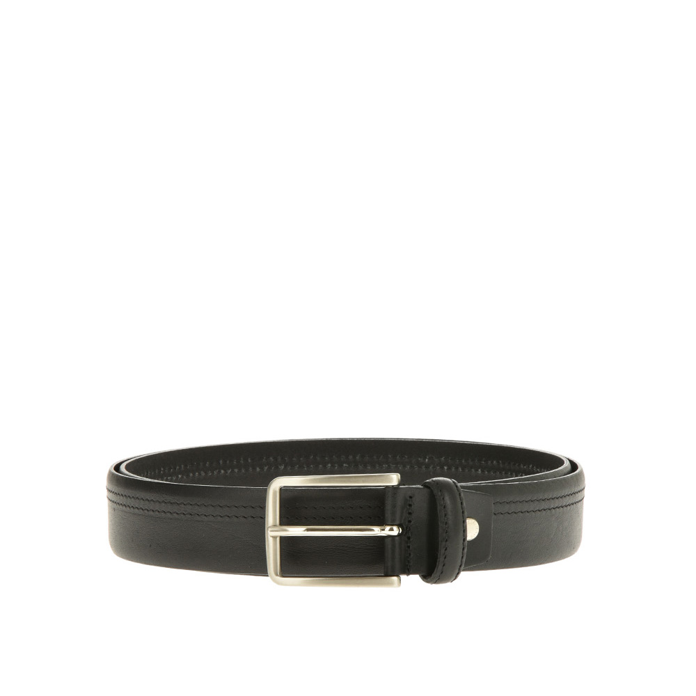 Set cadou barbati portofel si curea din piele naturala Pierro Poggi PP3010-120, Negru/Negru, #4, Bagsy