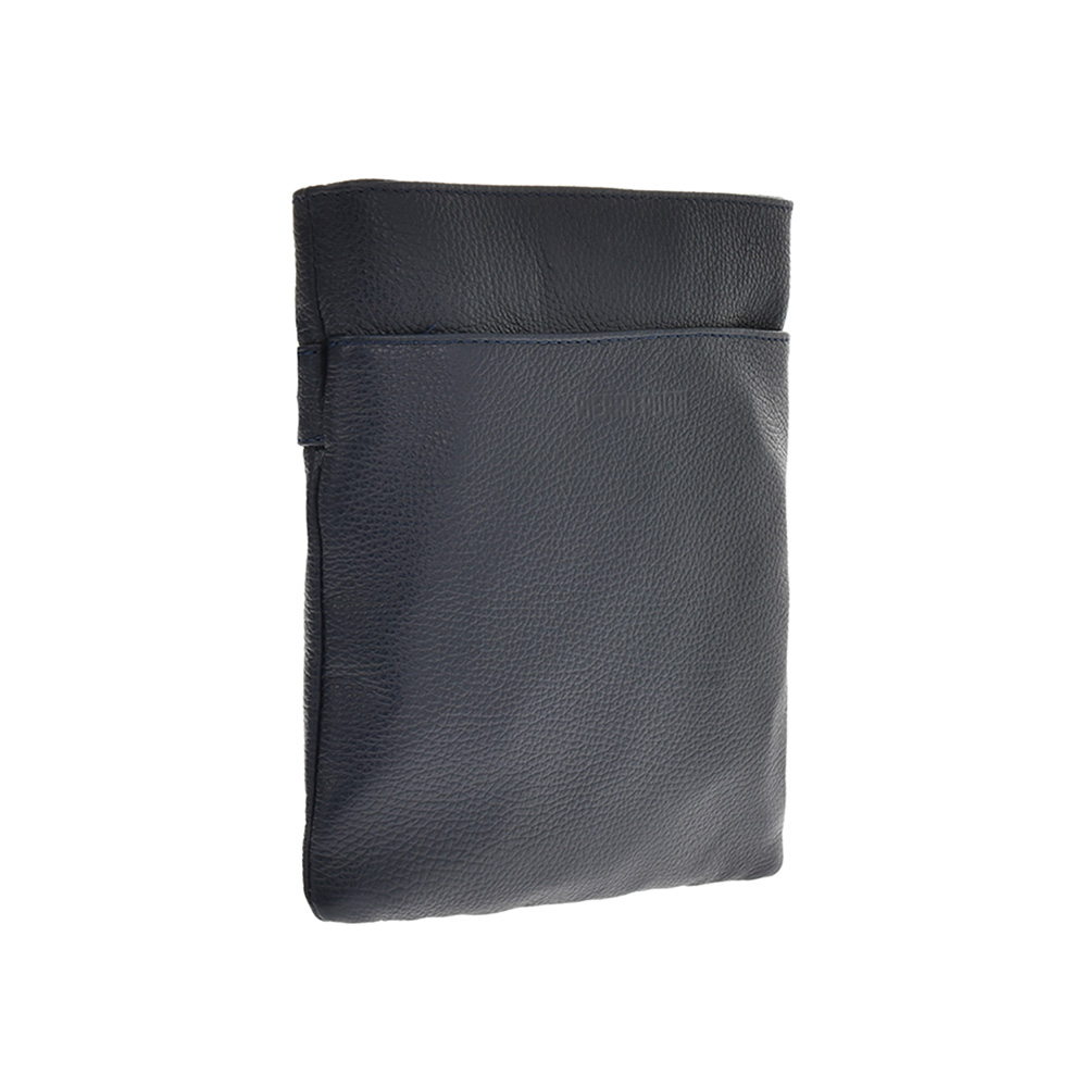 Geanta barbati din piele naturala Pierro Poggi PP4013, Albastru, #2, Bagsy