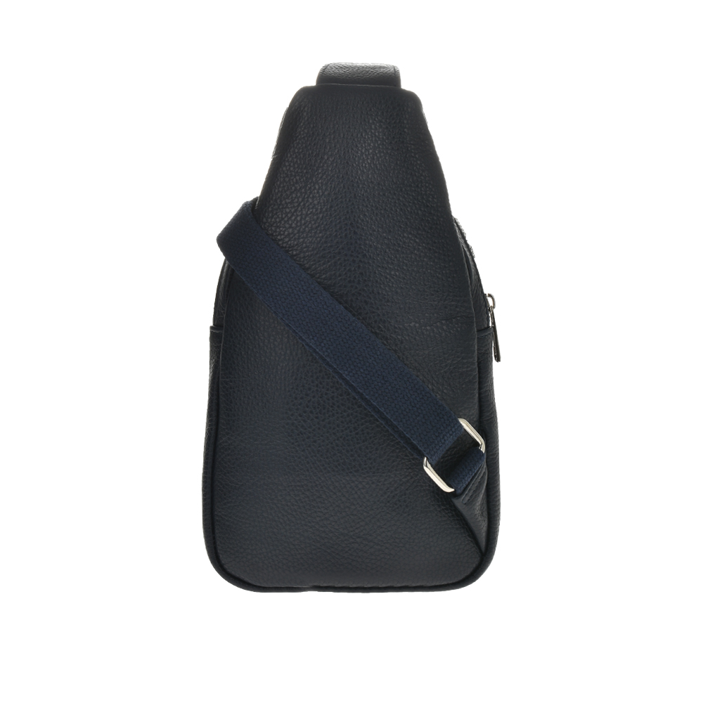 Geanta barbati din piele naturala Pierro Poggi PP4016, Albastru, #3, Bagsy