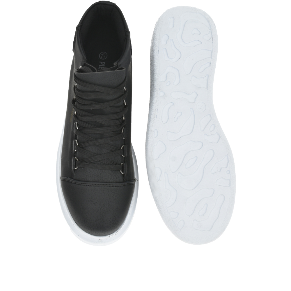 Sneakers barbati Pierro Poggi PP6011-42, Negru, #4, Bagsy