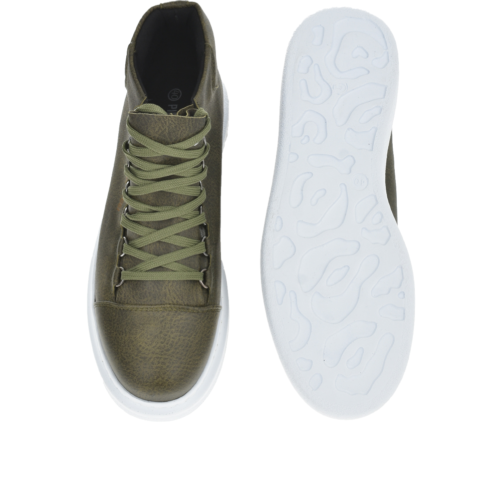 Sneakers barbati Pierro Poggi PP6011-40, Verde, #4, Bagsy