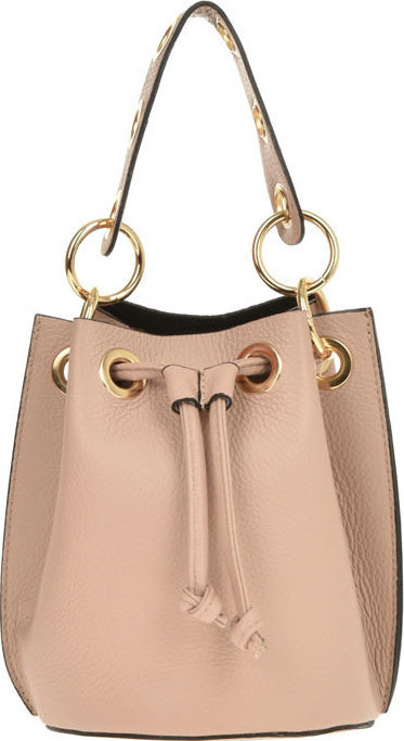 Geanta de umar din piele naturala Antonia Moretti AM0527, Roz prafuit, #1, Bagsy