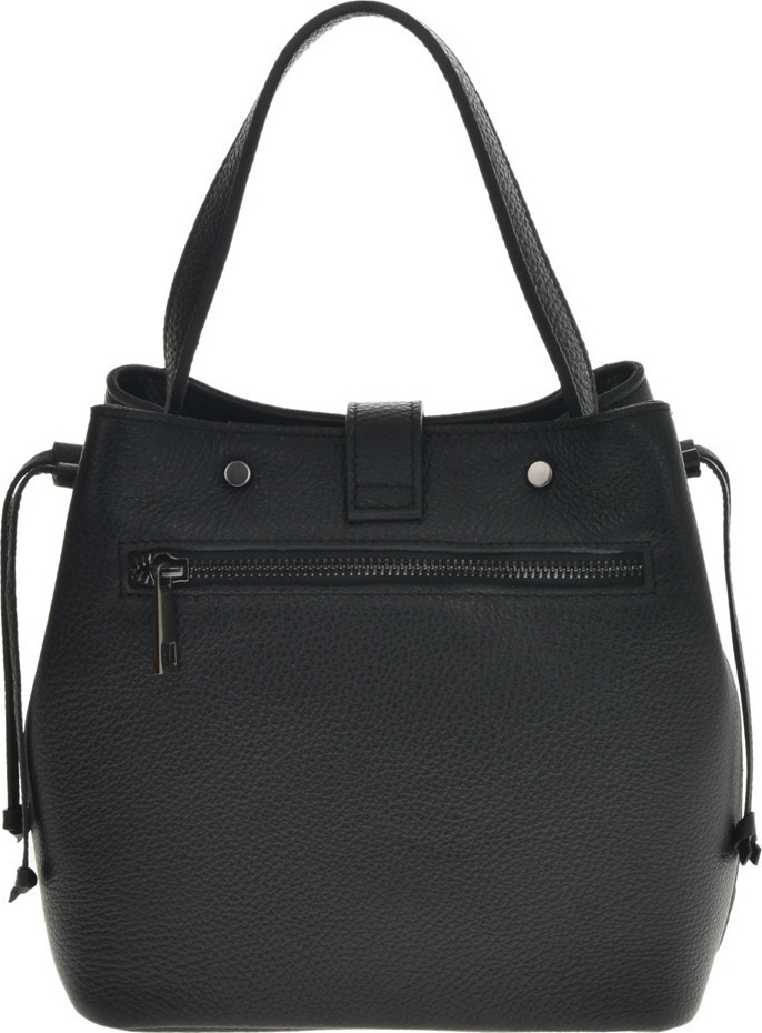 Geanta de mana din piele naturala Chiara Canotti CC0709, Negru, #3, Bagsy