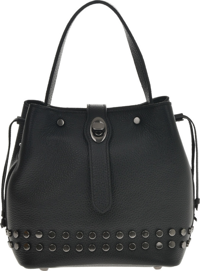 Geanta de mana din piele naturala Chiara Canotti CC0709, Negru, #1, Bagsy