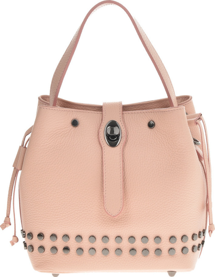 Geanta de mana din piele naturala Chiara Canotti CC0709, Roz, #1, Bagsy