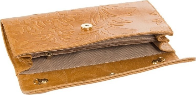 Plic din piele naturala Chiara Canotti CC0351, Cognac, #3, Bagsy