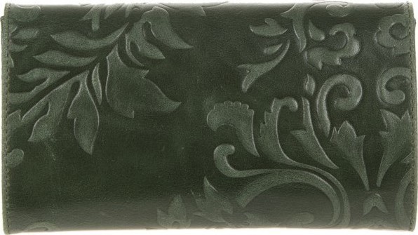 Plic din piele naturala Chiara Canotti CC0351, Verde, Nr. 3, Bagsy