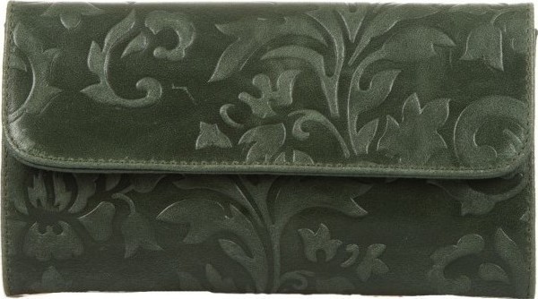 Plic din piele naturala Chiara Canotti CC0351, Verde, Nr. 1, Bagsy