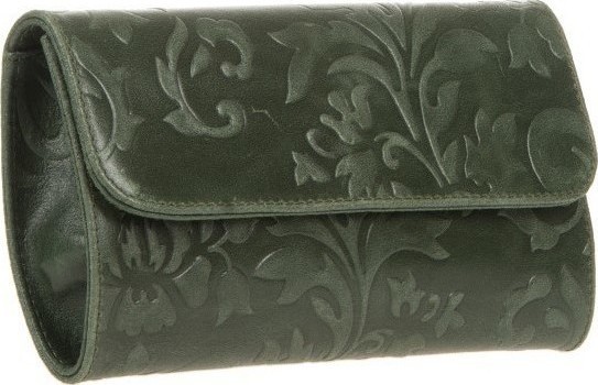 Plic din piele naturala Chiara Canotti CC0351, Verde, Nr. 2, Bagsy