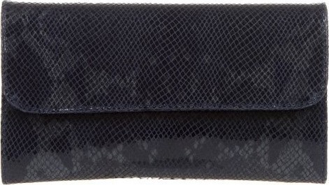 Plic dama din piele naturala Antonia Moretti AM0353, Albastru, #1, Bagsy