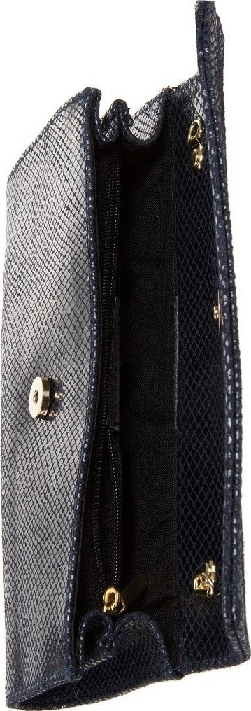 Plic dama din piele naturala Antonia Moretti AM0353, Albastru, #4, Bagsy