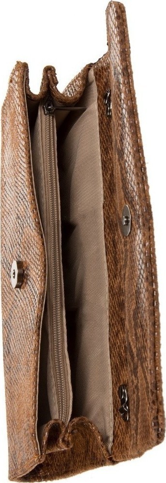Plic dama din piele naturala Antonia Moretti AM0353, Cognac, #4, Bagsy