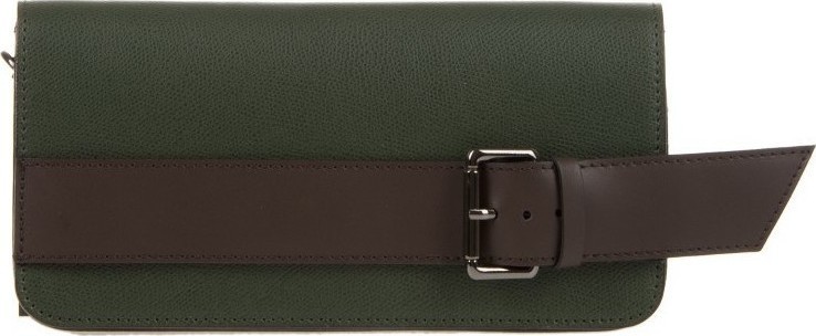 Plic dama din piele naturala Antonia Moretti AM0360, verde, #1, Bagsy