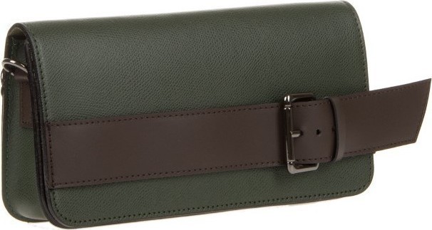 Plic dama din piele naturala Antonia Moretti AM0360, verde, #2, Bagsy