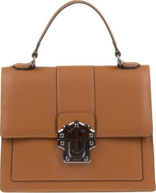Geanta de mana din piele naturala Antonia Moretti AM0324, Cognac, #1, Bagsy