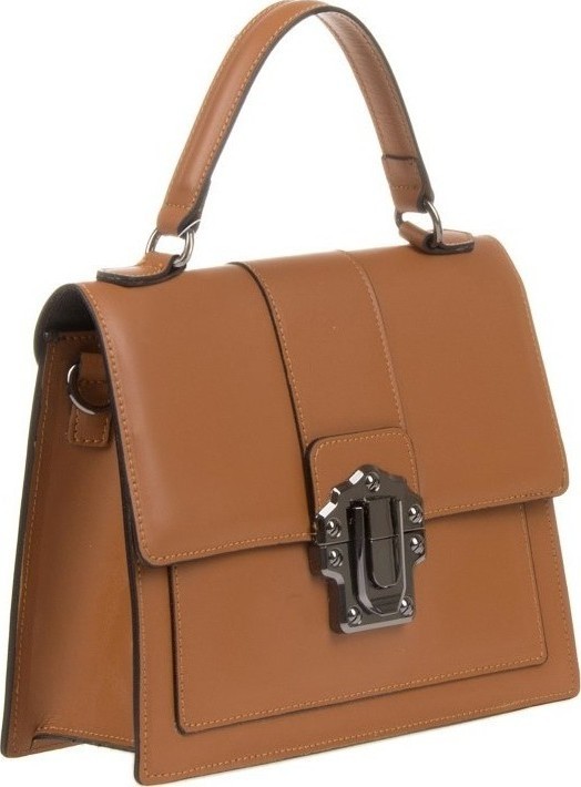 Geanta de mana din piele naturala Antonia Moretti AM0324, Cognac, #2, Bagsy