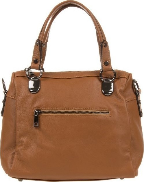 Geanta de mana din piele naturala Antonia Moretti AM0338, Cognac, #3, Bagsy